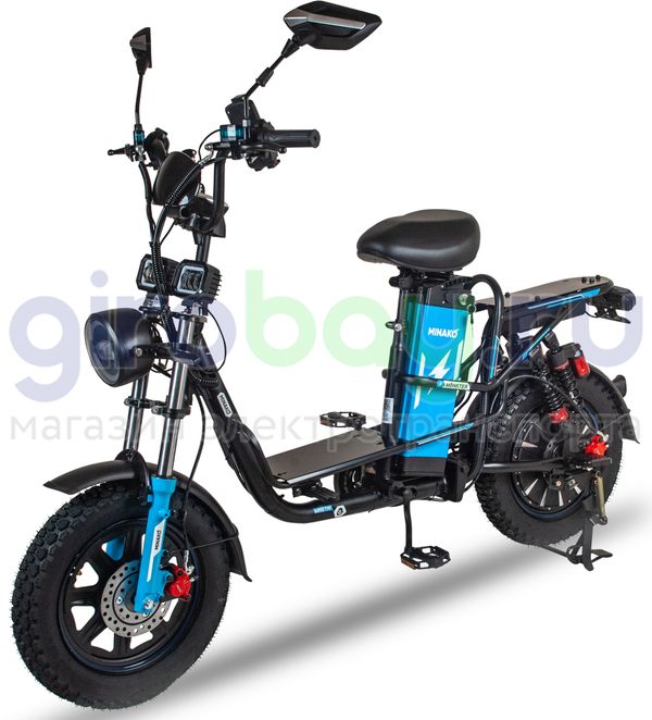 Электровелосипед Minako Monster PRO Black (60V/21Ah) 2025 года фото №2