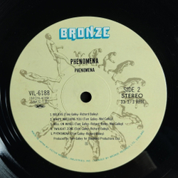 Винтажная виниловая пластинка LP Phenomena (Japan 1985) (Obi)
