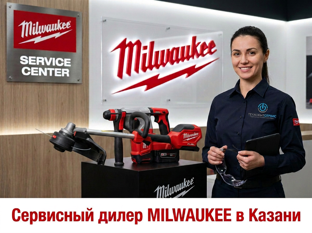 Ремонт триммера Milwaukee в Казани