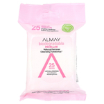 Almay, очищающие салфетки для снятия макияжа, мицеллярная, 25 салфеток