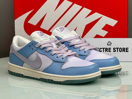 Nike Dunk Low Blue Airbush