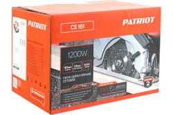 Циркулярная пила PATRIOT CS 181 190301608