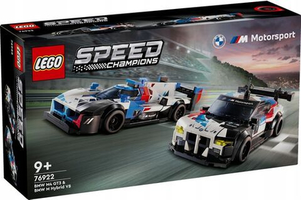 Конструктор LEGO Speed Champions - Гоночные автомобили BMW M4 GT3 и BMW M Hybrid V8 - Лего 76922