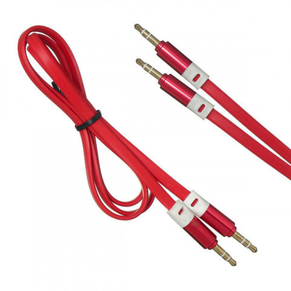 AUX cable 1m армированный Red Yida