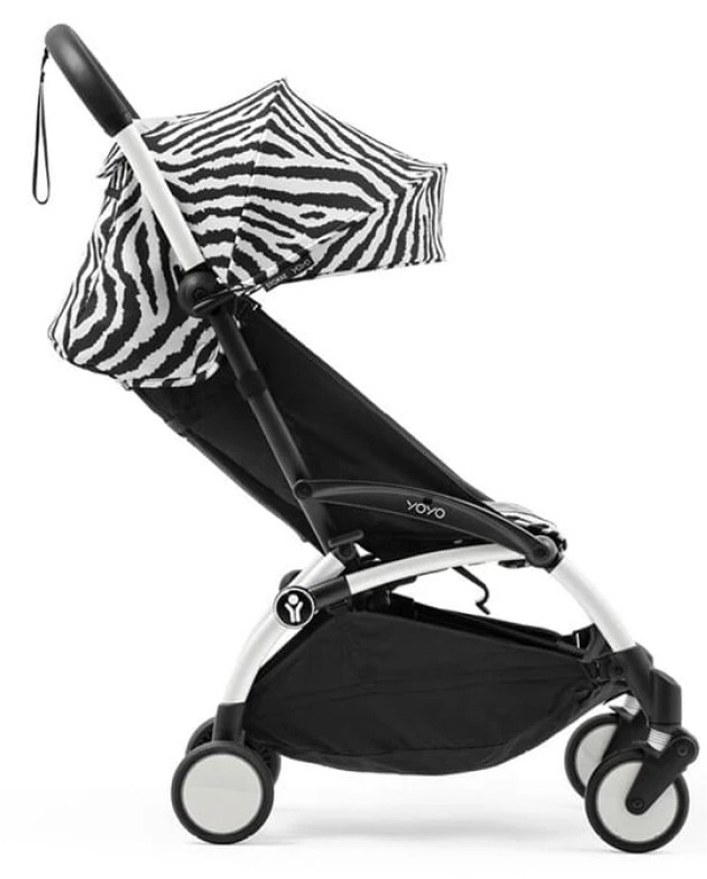 Коляска прогулочная Stokke YOYO3 рама чёрная Black Zebra
