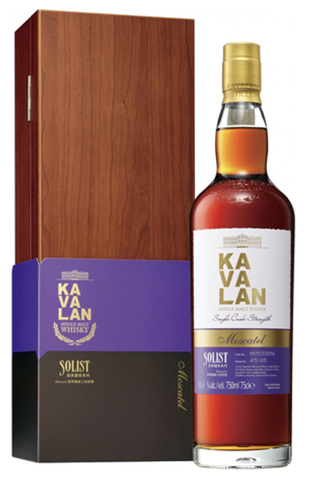 Виски Kavalan Solist Moscatel Single Cask Strength 58,6%, 0.75 л.