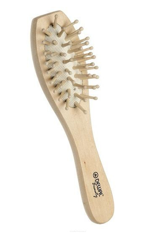 DEWAL Щётка для волос "Эко" DBW-438 овальная малая Дерево