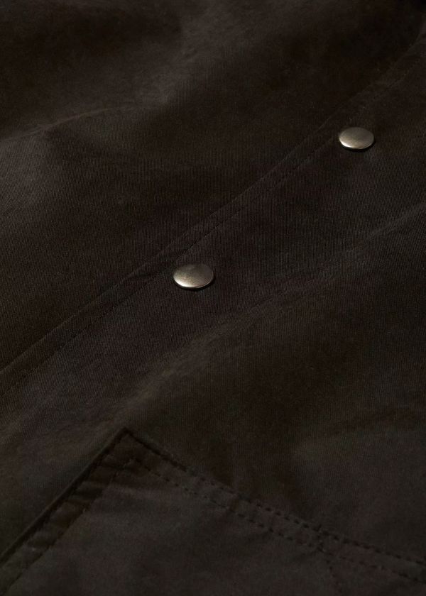 Куртка Coach FOS Бархат Черная - фото 5