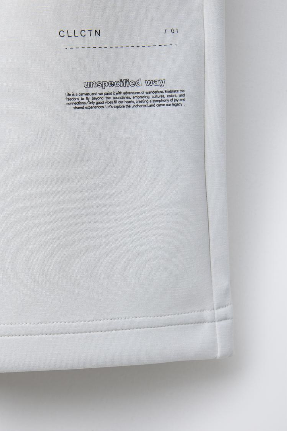 ZARA ШОРТЫ В СПОРТИВНОМ СТИЛЕ, ЭКРЮ