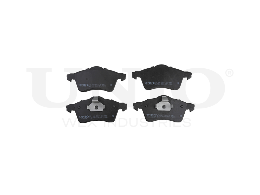Колодки тормозные диск. передние UNIO BRP-20077