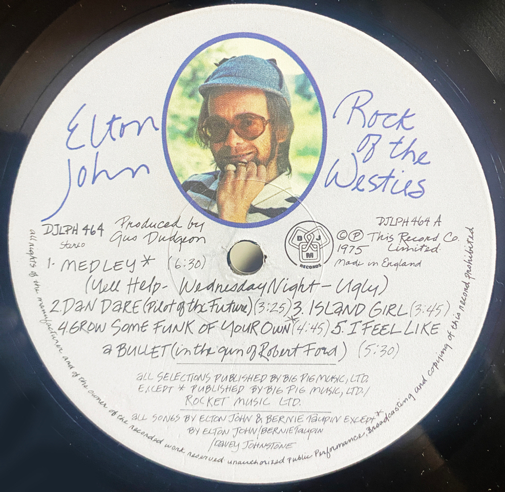 Elton John / Rock Of The Westies (LP)