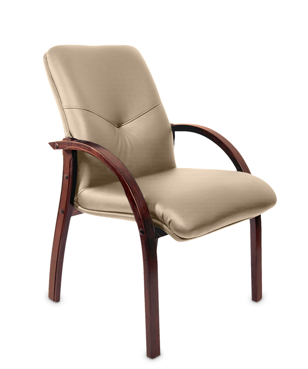 Кресло для посетителей Меркурий D кожа