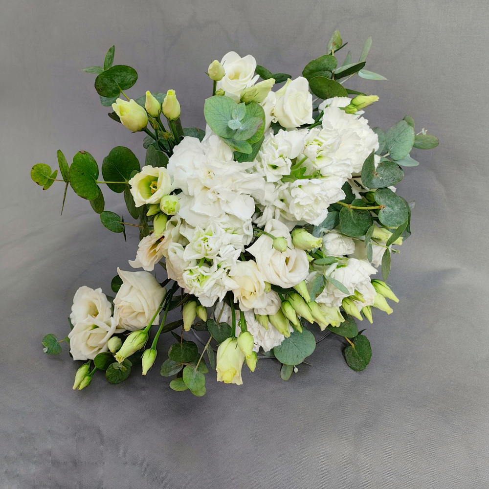 Букет невесты и бутоньерка