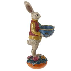 GAEM Фигурка декоративная "Заяц", L9,5 W12 H28 см