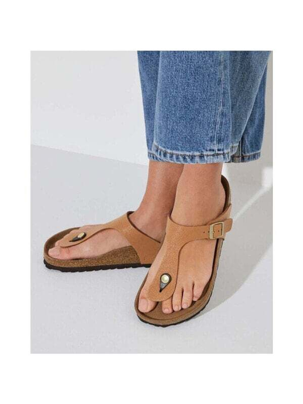 Босоножки Birkenstock Gizeh Vegan Birko-Flor Nubuck