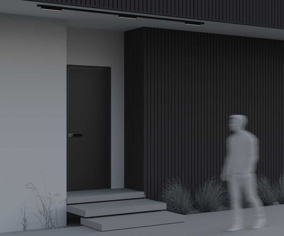 Уличный трековый светильник Maytoni Outdoor O-TR02-1-S-12WB3K