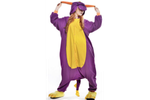Кигуруми FunFur Фиолетовый Дракон S