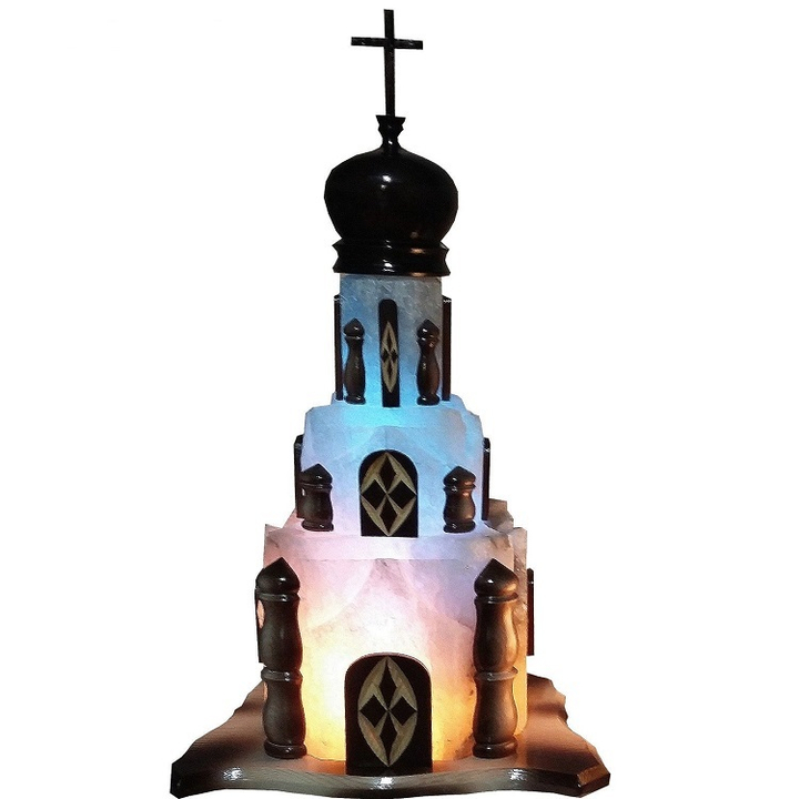 Солевая лампа "Церковь" 14-18 кг. 2000000050270