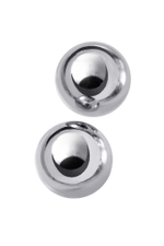 Металлические вагинальные шарики для тренировки интимных мышц (Цвет: серебристый)