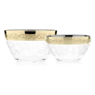 Набор 4 салатников Вдохновение (1 большой салатник + 3 малых салатника)