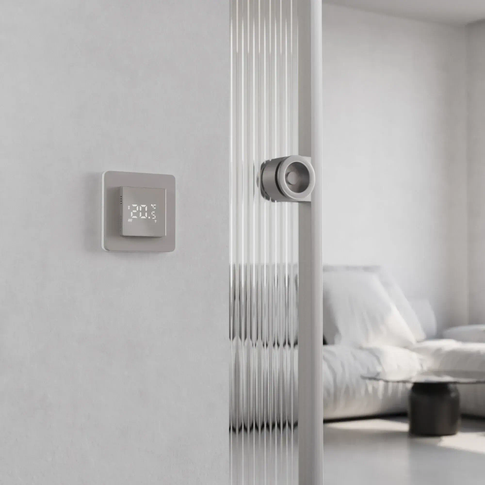 Рамка на 1 пост Split (дымчатый/белый, soft-touch) W0013067