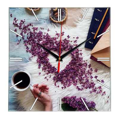 Настенные часы Кофе с любовью Декор для дома, подарок