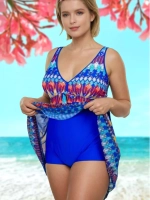 купальник раздельный танкини больших размеров