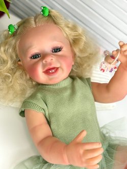 Кукла Реборн виниловая 55см (FA-037A1)