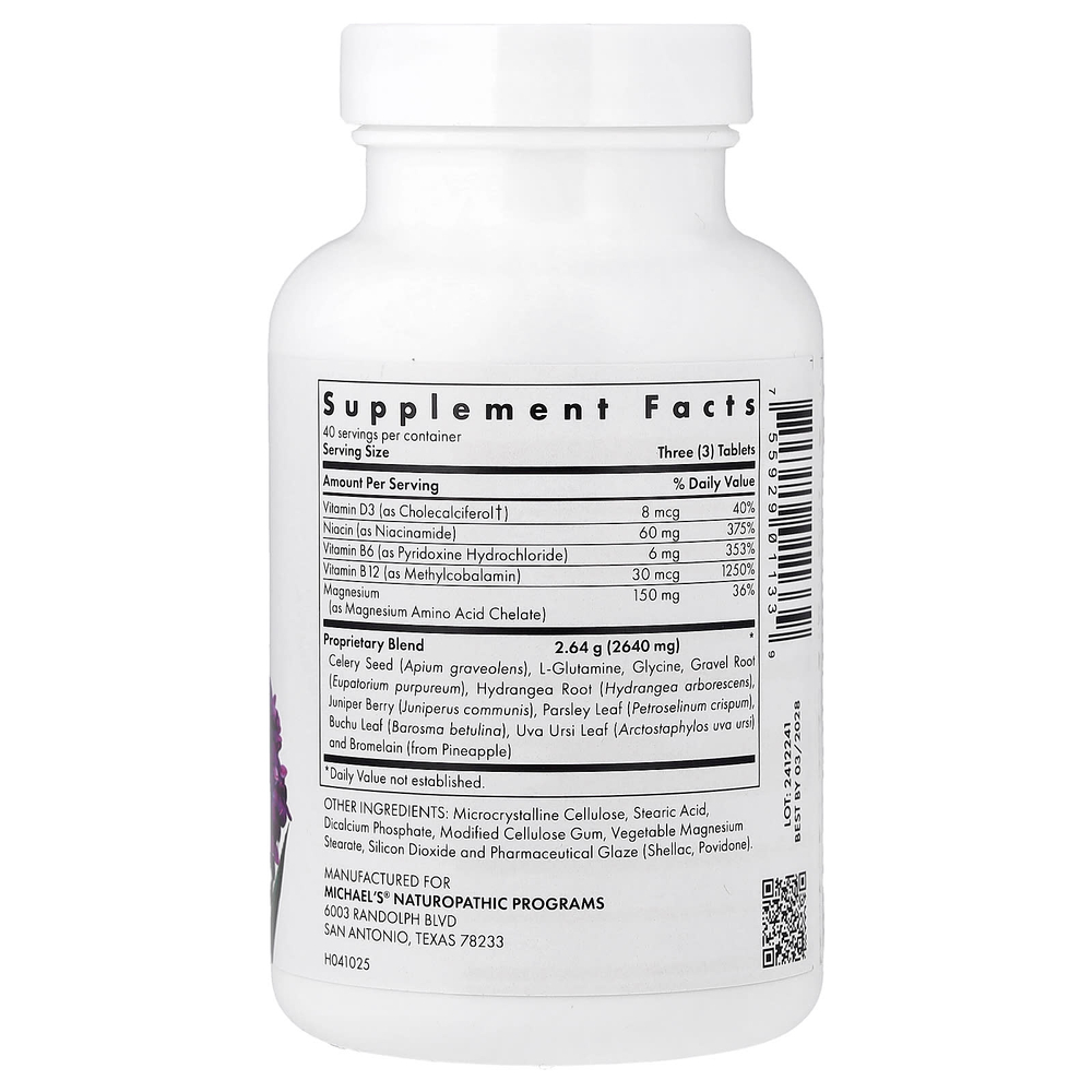 Michael's Health, Kidney Factors™, 120 вегетарианских таблеток