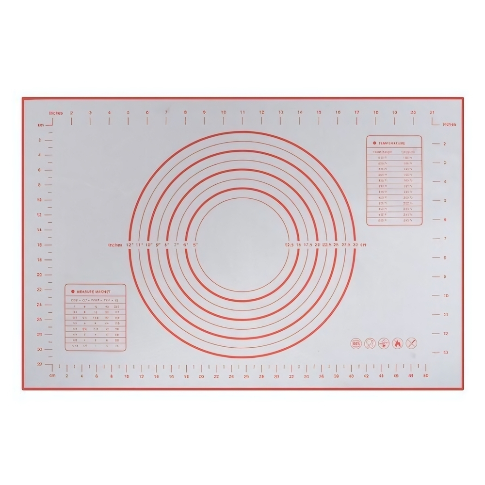 Коврик для выпечки с разметкой. Размер 40х30см VL80-375