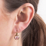 Серьги Dyrberg Kern LOUISE SG VINTAGE ROSE 343982 R/G