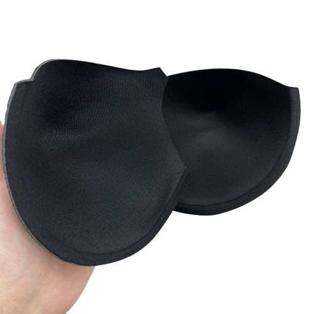 Чашечки без push-up черные (75А-70В)