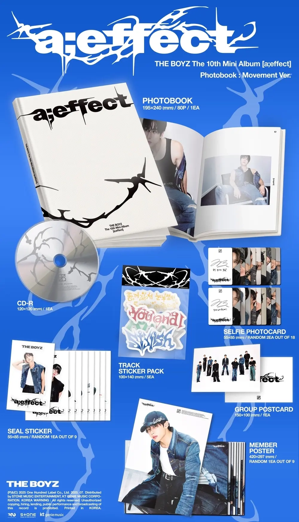 Альбом THE BOYZ - 10th Mini Album [a;effect] (Photobook Ver.)