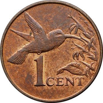 1 цент 1976-2016 Тринидад и Тобаго