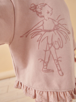 Толстовка и легинсы в комплекте для девочки Next 377-655, Розовый