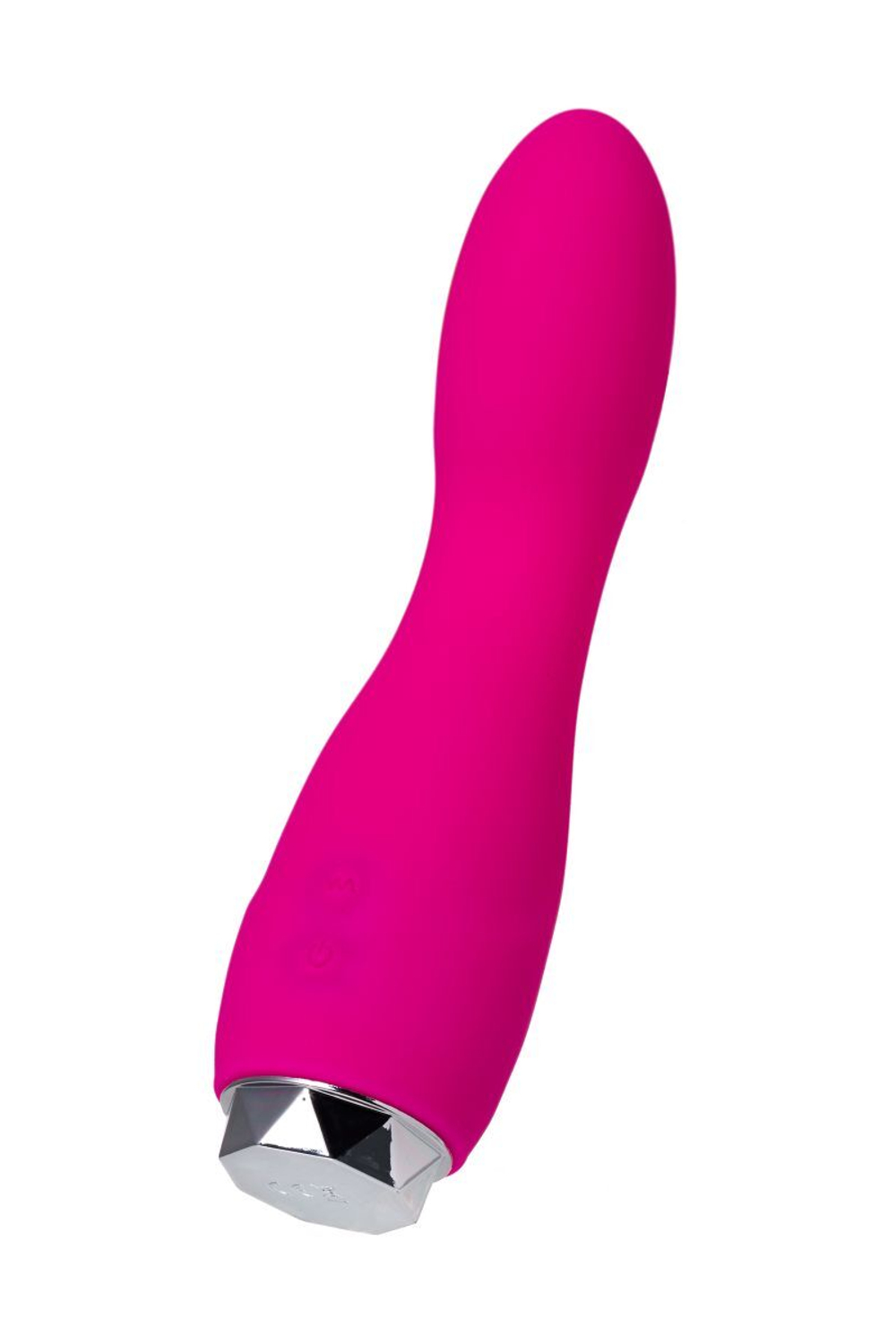 Розовый вибратор L EROINA - 15,5 см. (Цвет: розовый)