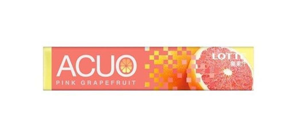 Резинка жевательная ACUO розовый грейпфрут, Lotte, 21г