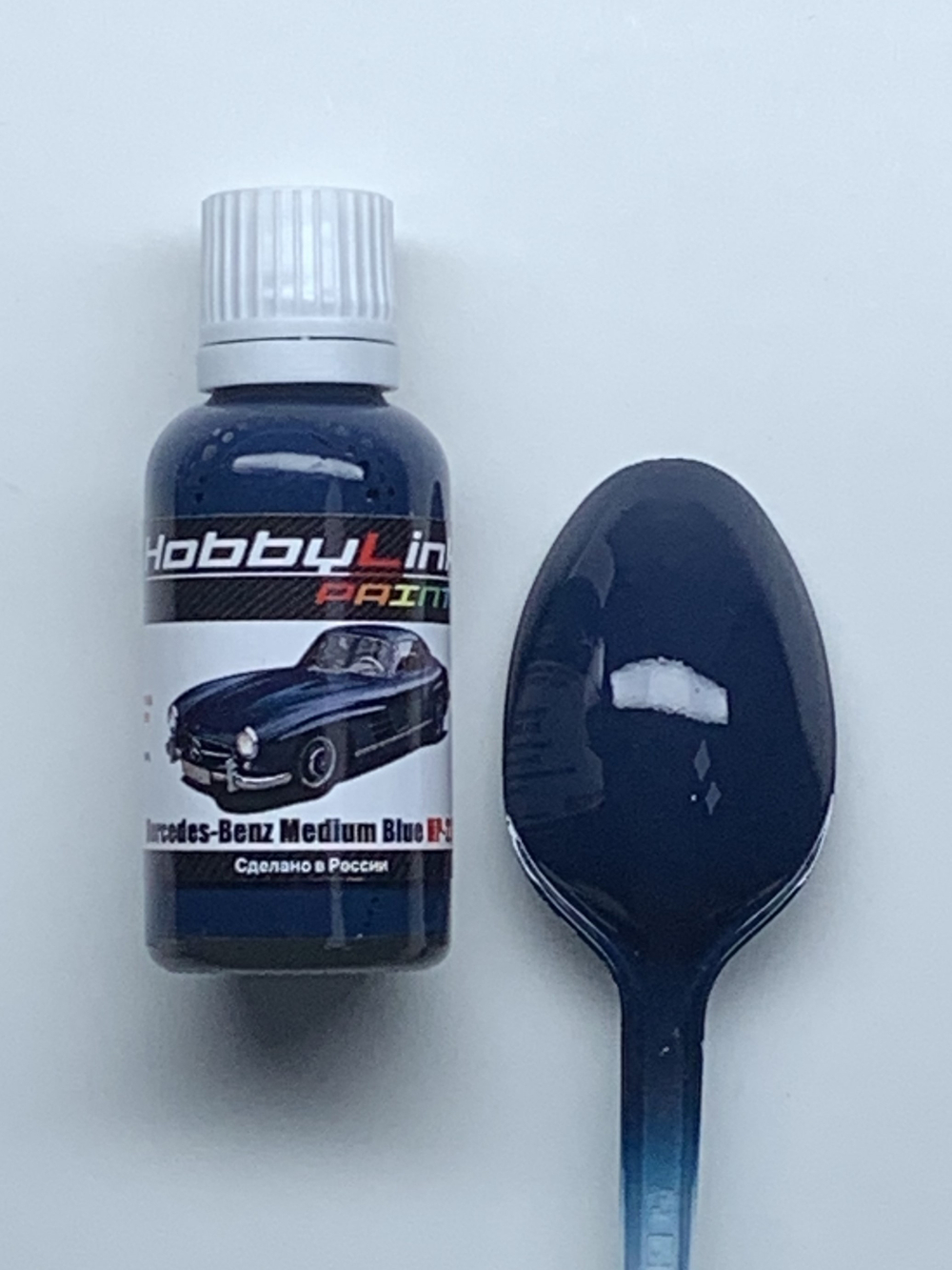 Краска лаковая HobbyLink Mercedes-Benz Medium Blue HP-2210