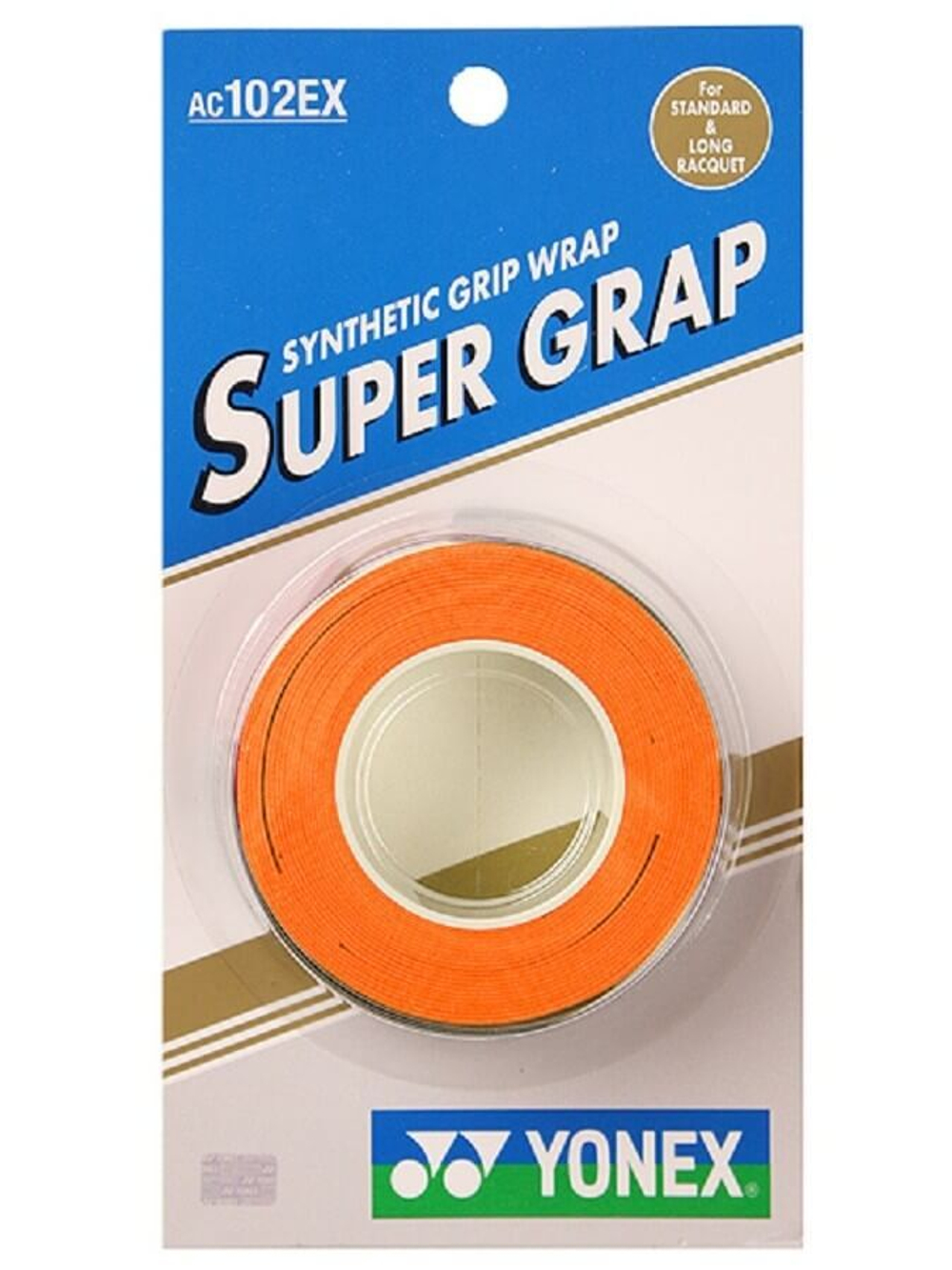 Теннисные намотки Yonex Super Grap 3P - orange