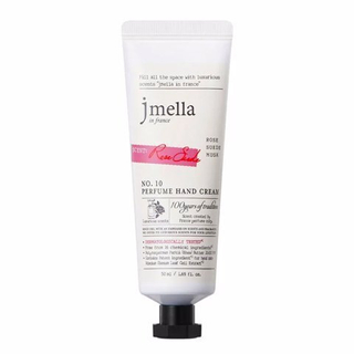 JMELLA  Крем для рук "Роза, замша, мускус"- IN FRANCE ROSE SUEDE PERFUME HAND CREAM,50 мл