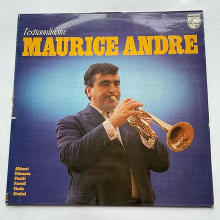 Винтажная виниловая пластинка LP Maurice Andre L'Extraordinaire Maurice Andre (Франция 1975)