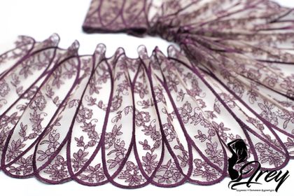 Новинка вышивка на сетке для нижнего белья