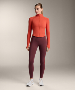 Oysho Легкая и теплая высокотехнологичная куртка Running, ярко-оранжевый