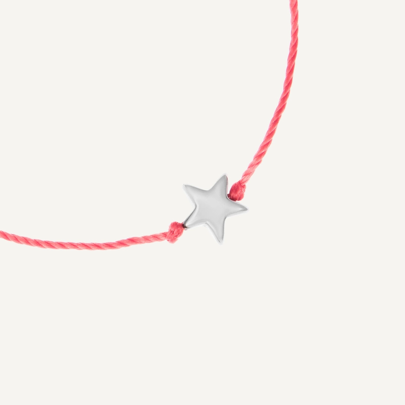 Браслет Сплетенный – Розовый