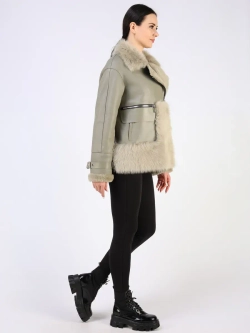 Дубленка зимняя натуральная короткая