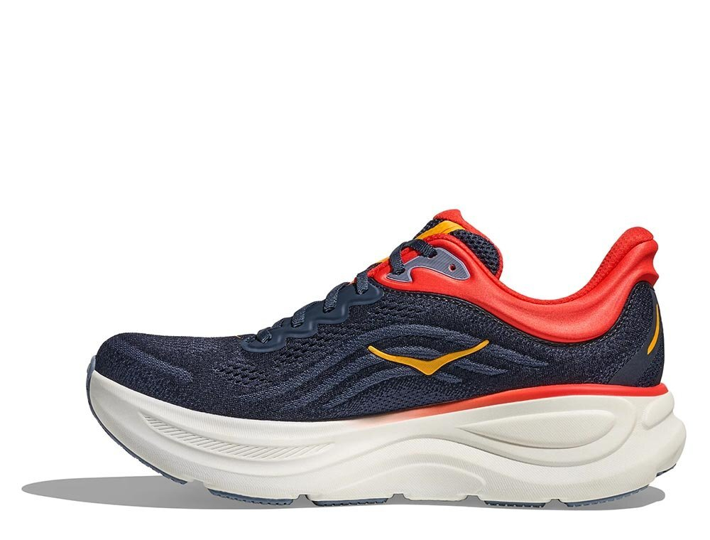 Кроссовки для бега мужские Hoka Bondi 9 M Темно-синий и красный