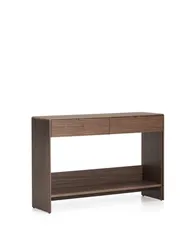 Буфет Norlen с 2 ящиками и полкой из орехового шпона 120 x 81 см