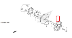 22102-KTW-900. FACE, DRIVE