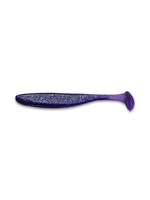 Приманка силиконовая Keitech Easy Shiner 4" PAL #01 Chartreuse Red Flake, 3 упаковки по 7 штук
