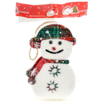 Подвеска снеговик 12 см